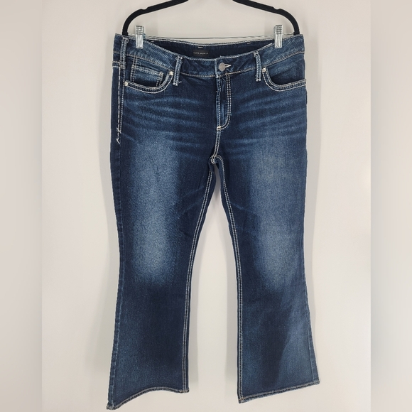 Silver Jeans Suki Boot Cut Size 34 New - Picture 1 of 5